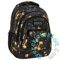 BackUp iskolatáska, hátizsák mellpánttal - 3 rekeszes - Tech