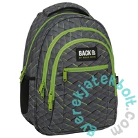 BackUp iskolatáska, hátizsák mellpánttal - 3 rekeszes - 3D