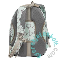 BackUp iskolatáska, hátizsák mellpánttal - 4 rekeszes - Marble
