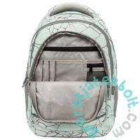 BackUp iskolatáska, hátizsák mellpánttal - 4 rekeszes - Marble