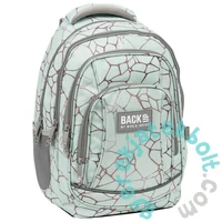 BackUp iskolatáska, hátizsák mellpánttal - 4 rekeszes - Marble