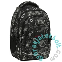 BackUp iskolatáska, hátizsák mellpánttal - 4 rekeszes - Graphic