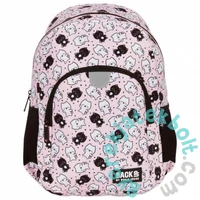 BackUp Cicás ovis hátizsák - 1 rekeszes - Táncoló cicák (PLB6T32)