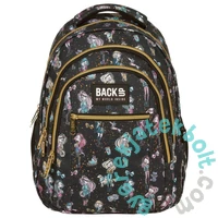 BackUp Fashion hátizsák - 3 rekeszes - Divatos lányok (PLB6O22)