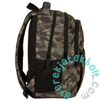 BackUp Fiús hátizsák - 3 rekeszes - Terepmintás (PLB6P60)