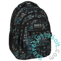 BackUp Geometrikus hátizsák - 3 rekeszes - Vonalrendszer