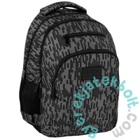 BackUp hátizsák - 2 rekeszes - Black, grey (PLB7W58)