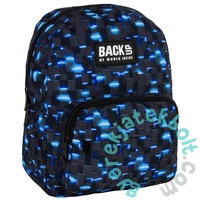 BackUp hátizsák - 1 rekeszes - Black, blue (PLB7F44)