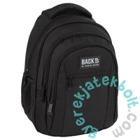BackUp iskolatáska, hátizsák - 3 rekeszes - Black (PLB7O56)