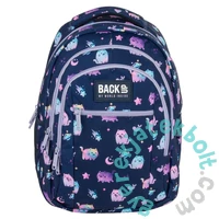 hátizsák - 3 rekeszes - Blue cat (PLB7O25)