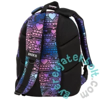 hátizsák - 3 rekeszes - Blue Heart (PLB7X18)