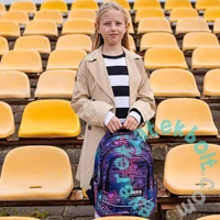 hátizsák - 3 rekeszes - Blue Heart (PLB7X18)