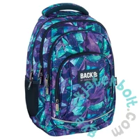 BackUp iskolatáska, hátizsák - 3 rekeszes - Blue (PLB7A35)