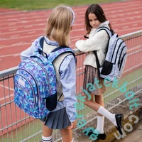 BackUp iskolatáska, hátizsák - 3 rekeszes - Bubbles (PLB7O28)