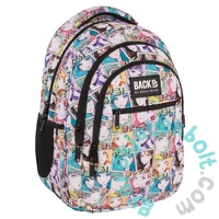 BackUp iskolatáska, hátizsák - 3 rekeszes - Girls (PLB7O14)