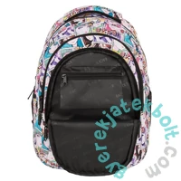 BackUp iskolatáska, hátizsák - 3 rekeszes - Girls (PLB7O14)