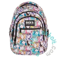 BackUp iskolatáska, hátizsák - 3 rekeszes - Girls (PLB7O14)