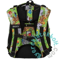 BackUp iskolatáska, hátizsák - 3 rekeszes - Pixel game (PLB7R61)