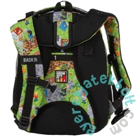 BackUp iskolatáska, hátizsák - 3 rekeszes - Pixel game (PLB7R61)