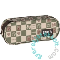 BackUp ovális tolltartó - Cute checkered (PB8A17)