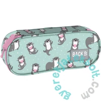 BackUp Vidrás ovális tolltartó - Imádnivaló vidrák