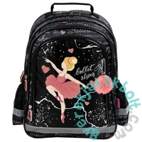 Balerina iskolatáska, hátizsák - Ballet shoes (PL15BBL11)