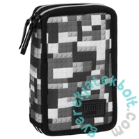 BlackUp felszerelt emeletes tolltartó - Fekete fehér (PWDDF38)