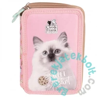 Cleo és Frank cicás felszerelt 3 emeletes tolltartó - Sweet Heart (PWTCF45)