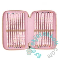 Cleo és Frank cicás felszerelt 3 emeletes tolltartó - Sweet Heart (PWTCF45)