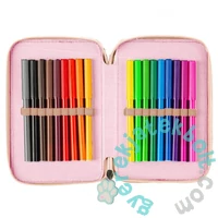 Cleo és Frank cicás felszerelt 3 emeletes tolltartó - Sweet Heart (PWTCF45)