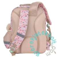 Cleo és Frank cicás iskolatáska, hátizsák - rózsaszín (PL15BCF45)