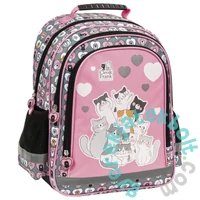 Cleo és Frank cicás iskolatáska, hátizsák - Friends (PL15BCF39)