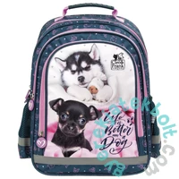 Cleo és Frank kutyás iskolatáska