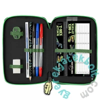 Dínós felszerelt 3 emeletes tolltartó - T-Rex Attack (PWTDN20)