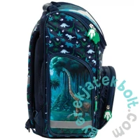 Dinoszauruszok ergonomikus iskolatáska - kék (TEMBDN19)