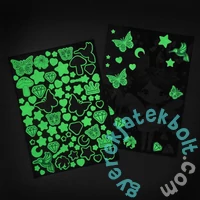 Kidea 2 az 1-ben világítós képkarcoló és színező készlet - Tündérek (SCWKMKA)