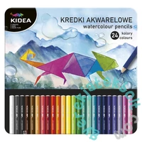 Kidea 24 db-os Akvarell színesceruza készlet (KAMP24KA)