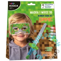 Kidea 3D Blowart készlet - Game (ZBAGKA)