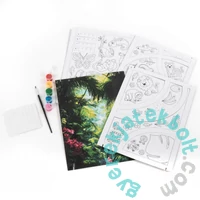 Kidea 3D-s kifestőkönyv - A trópusok rejtélye (O3DTTKA)