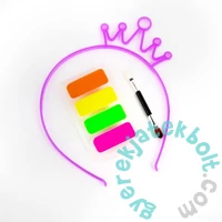 Kidea 4 színű UV arcfesték készlet - fejpánttal (FDTUVOSKA)