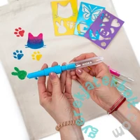 Kidea 5 színű textil spray filctoll (MTSSZ5KA)