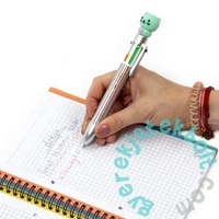 Kidea állatfigurás 6 színű toll - többféle (DFA6KA)