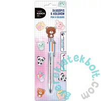 Kidea állatfigurás 6 színű toll - többféle (DFA6KA)