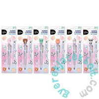 Kidea állatfigurás 6 színű toll - többféle (DFA6KA)