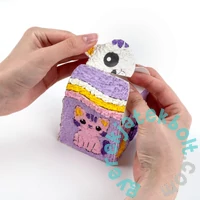 Kidea Craft by Numbers - Cicás kincses doboz (KNSZKKA)