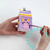 Kidea Craft by Numbers - Cicás kincses doboz (KNSZKKA)