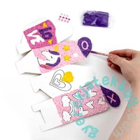 Kidea Craft by Numbers - Unikornisos kincses doboz (KNSZSKA)