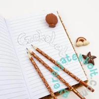 Kidea grafitceruza - 3 db-os - illatos radírral - Chocolate (ZAGOACKA)