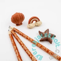 Kidea grafitceruza - 3 db-os - illatos radírral - Chocolate (ZAGOACKA)