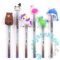 Kidea HB grafit ceruza ceruzadísszel - többféle (OFKA)